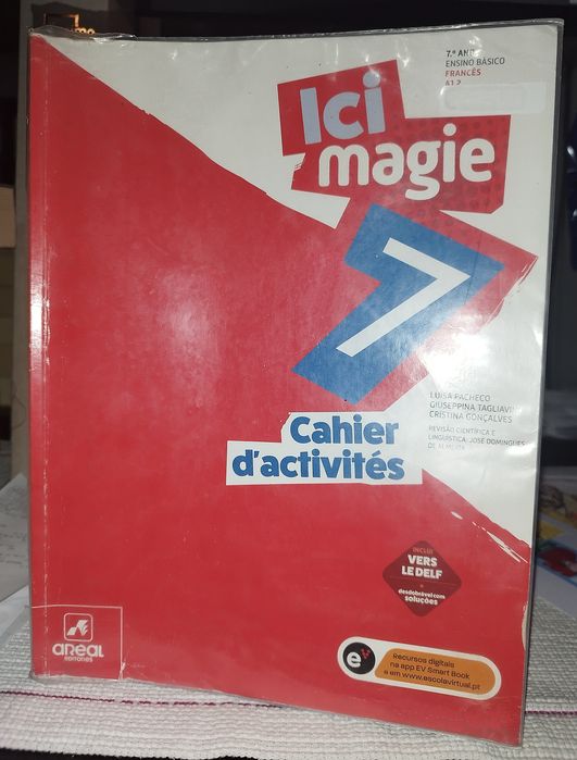 Cahier d'activités - Ici Magie 7 - Francês - Nível A1.2 - 7.º Ano