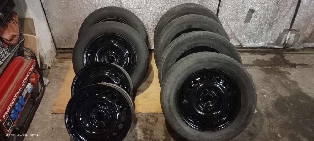 Шини, диски  185/60 r14, 175/65 r14