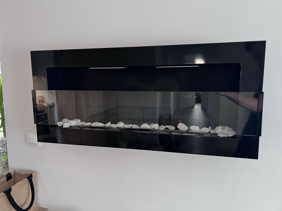 Biokominek 90x40 trzy palniki