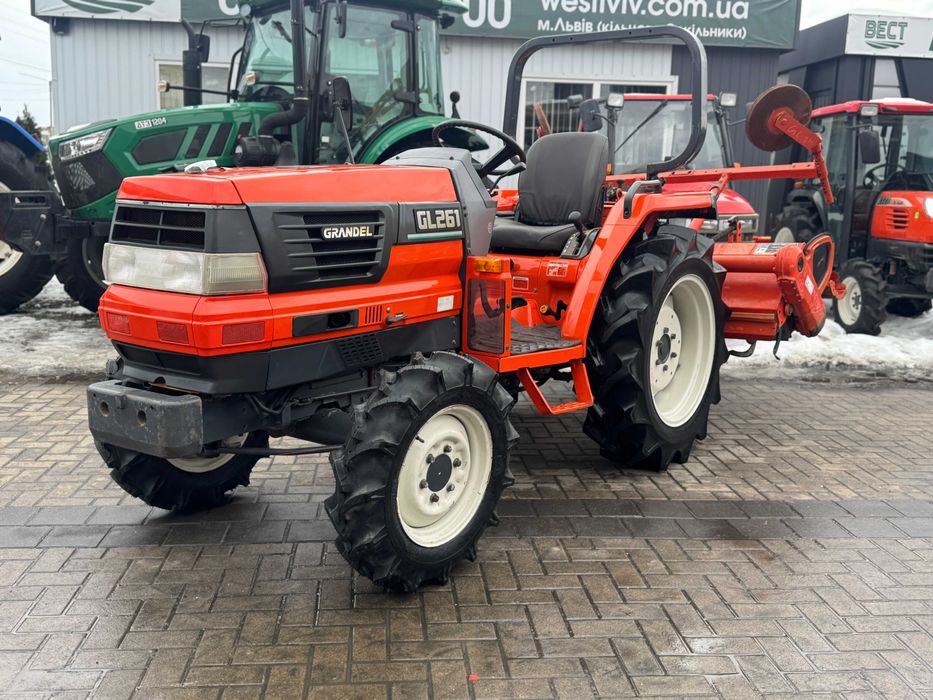Японський трактор/міні трактор KUBOTA GL261!ФРЕЗА!4х4!26к.с.!ІДЕАЛстан