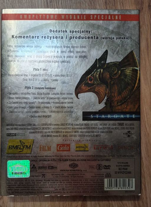 Gwiezdne wrota dvd edycja specjalna PL