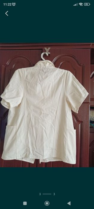 14. Fartuch ochronny damski dla piekarza, ciastkarza rozmiar XL