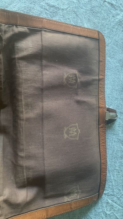 Mala tiracolo Massimo dutti em pele
