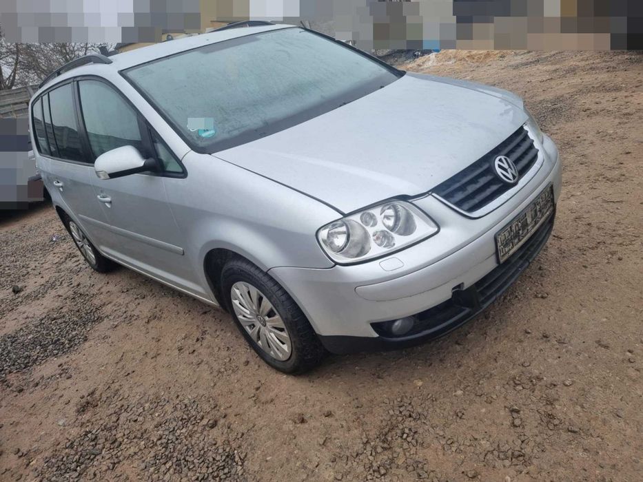 CZĘŚCI maska zderzak błotnik klapa lampa zaciski sanki Vw Touran