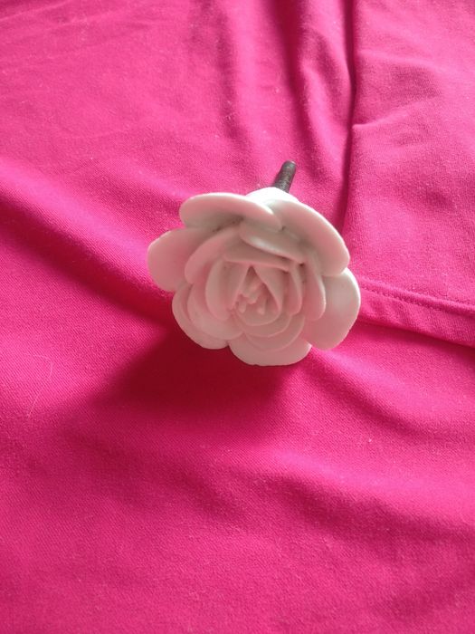 Ручка кпп коробка передач тюнинг роза цветок декор украшение фарфор