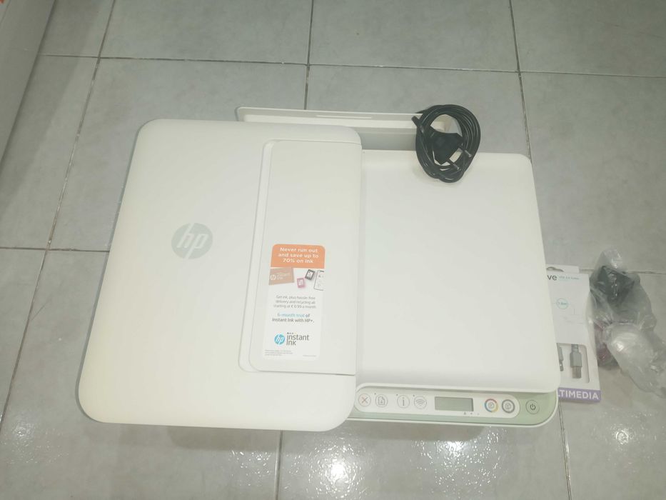Impressora HP DeskJet Plus 4122e (Jato de Tinta - Wi-Fi - Instant Ink)
