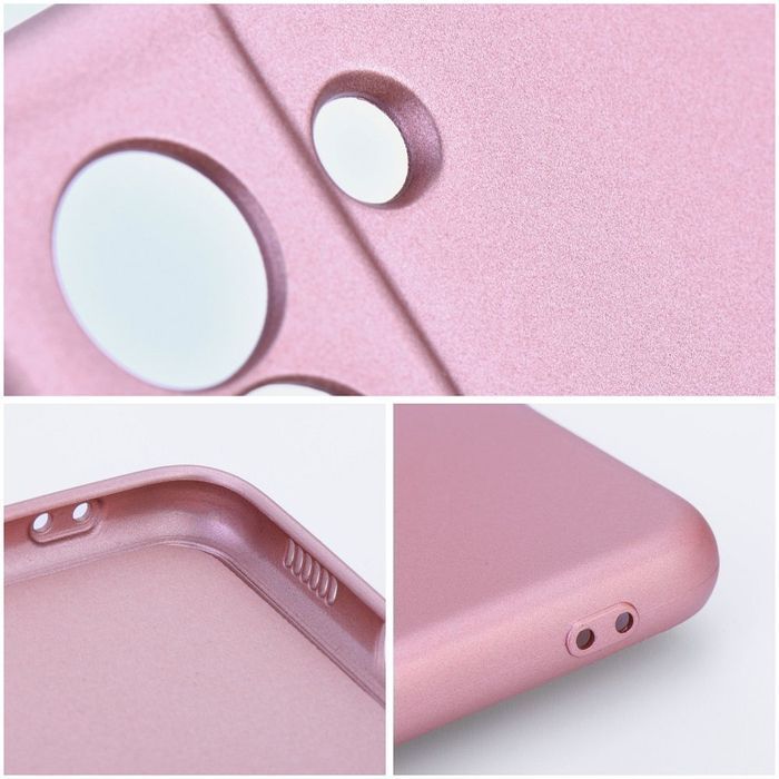 Futerał METALLIC do SAMSUNG S20 FE różowy