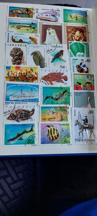 Classificador com 529 selos.