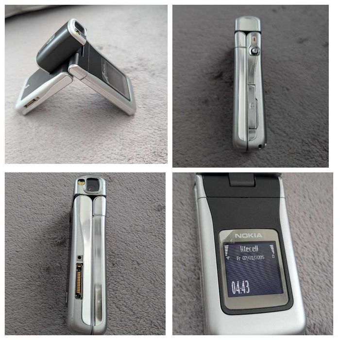 Nokia N90 ОРИГИНАЛ Идеал 26 часов Мобильный Телефон Раритет Винтаж