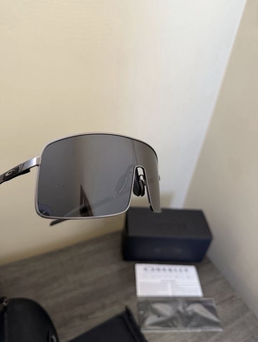 Окуляри Oakley Shield Sunglasses Black Frame & Chrome Lens
