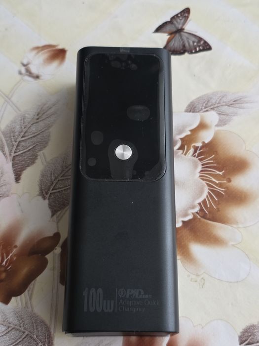 Потужний павербанк для ноутбука 100Вт 20000мАг швидка зарядка 100W PD3