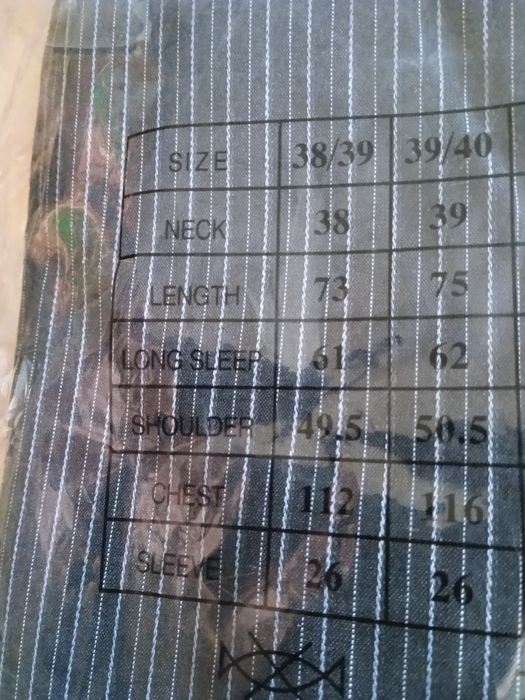 Nowa koszula męska rozmiar 38/39