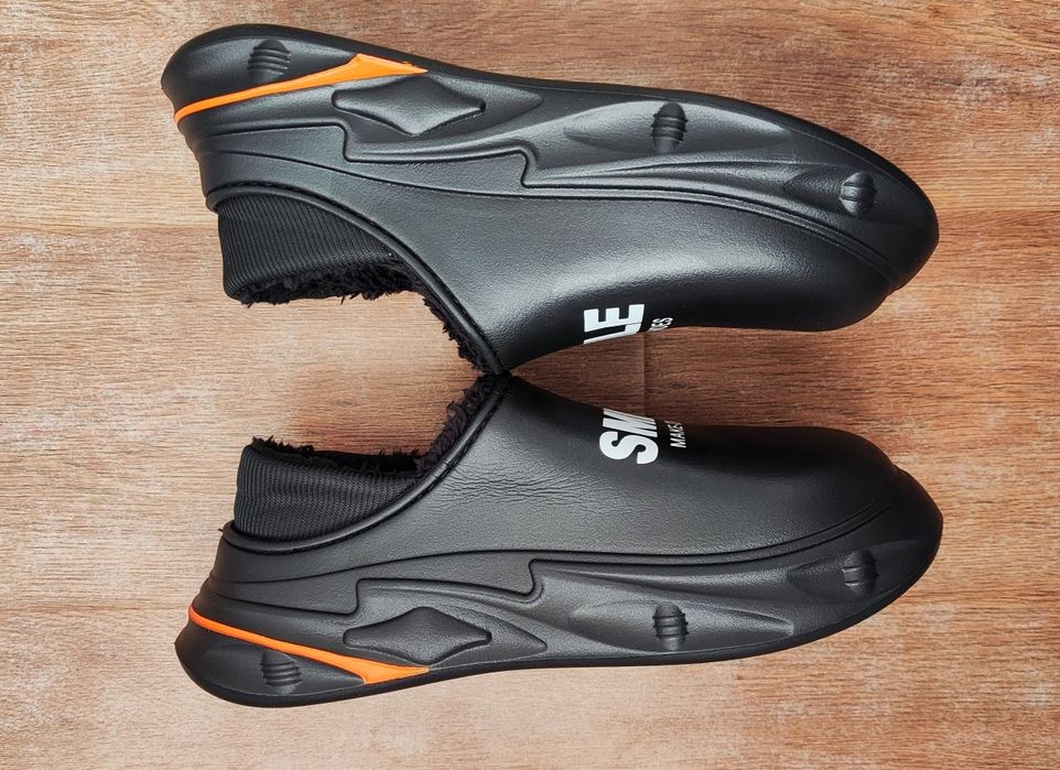 Унісекс теплі EVA капці із закритим носком