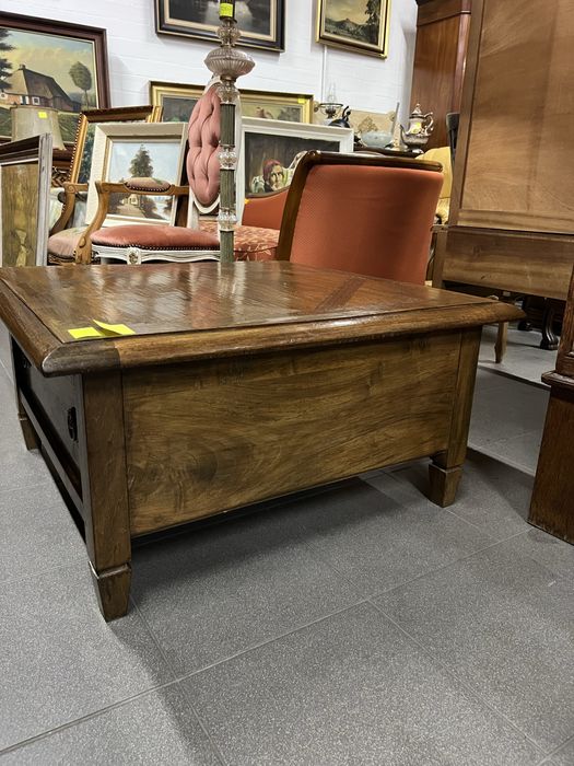 Dębowy Stolik kwadratowy z szuflladą/Raty