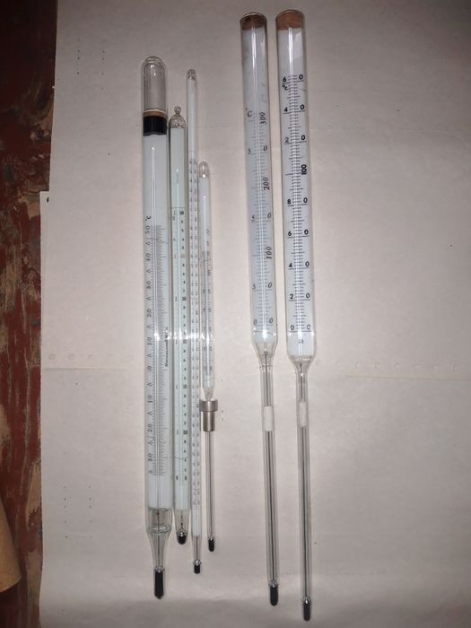 Термометры ртутные