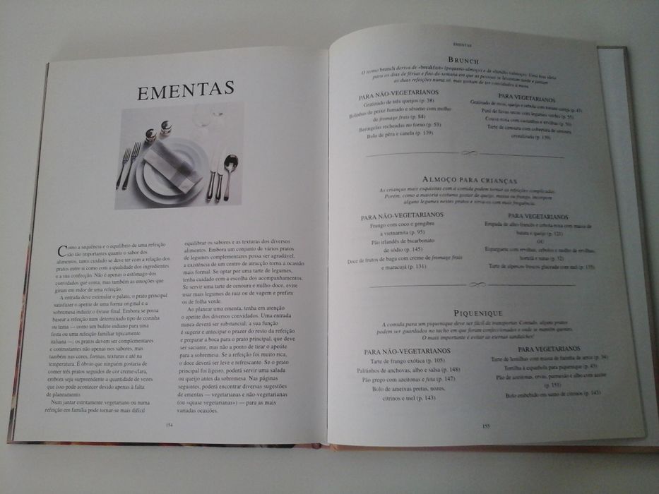 Livro Cozinha Quase Vegetariana Josceline Dimbleby
