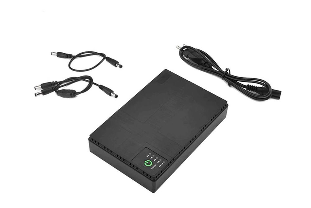 ДБЖ акумуляторний mini-UPS  для роутеру 12V / 9V / 5v 10 400 mAh