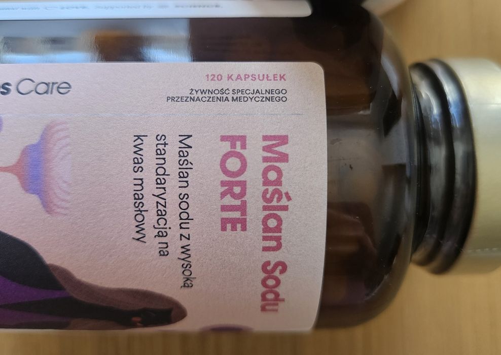 Maślan sodu Forte Health Labs Care 120 kapsułek