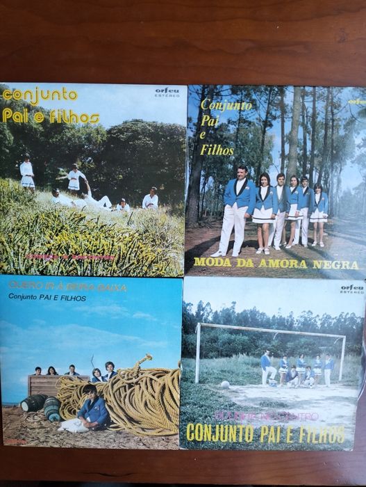 Discos single Conjunto Pai e Filhos
