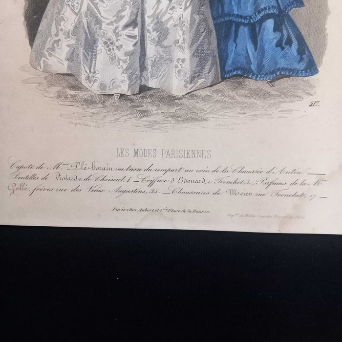 Gravura moda Parisiense