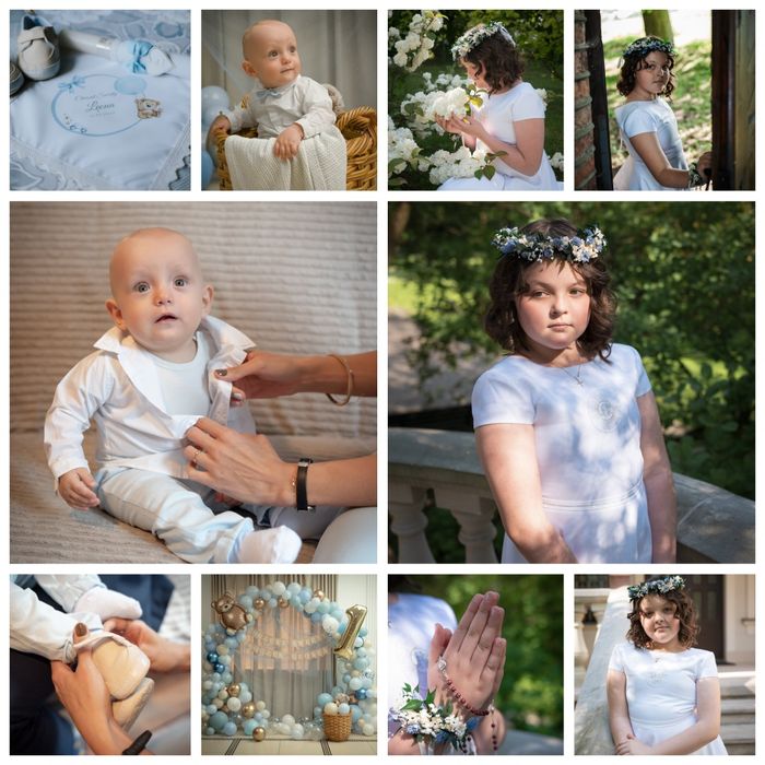 Fotograf chrzest komunie panieńskie sesje plenerowe (Świętokrzyskie)