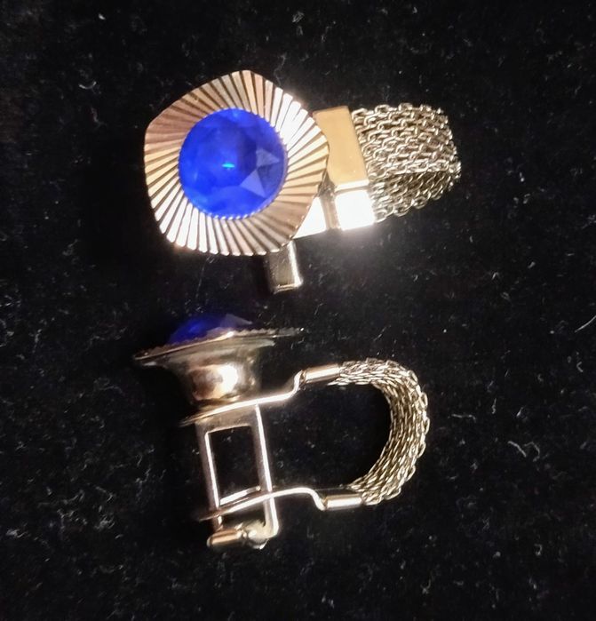 Запонки. Металлические. Производство СССР. Шикарный винтаж.