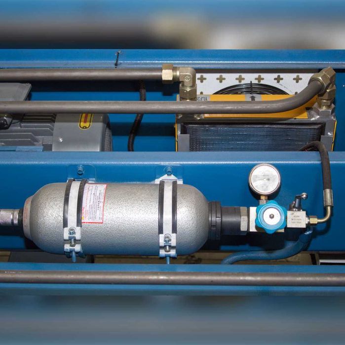 Hydrauliczne nożyce gilotynowe do blachy gilotyna 4x2000