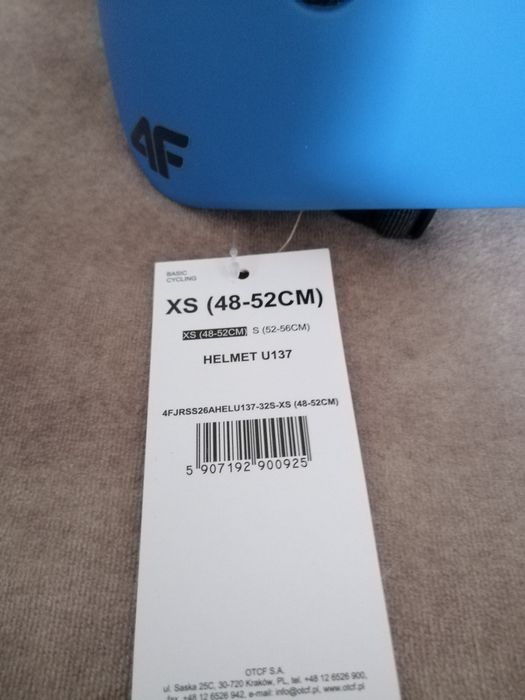 Kask rowerowy dziecięcy