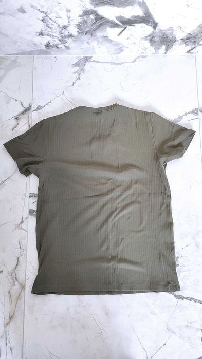 Oliwkowy T-shirt, koszulka Lotto, rozmiar M