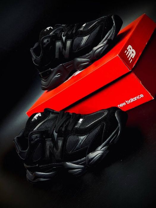 Кроссовки New Balance 9060 Осень 2026 кожаные НБ Ню баланс ну беланс N/B Осень черные кросовки Мужские Нью Баланс Кроссовки Ню Баланс