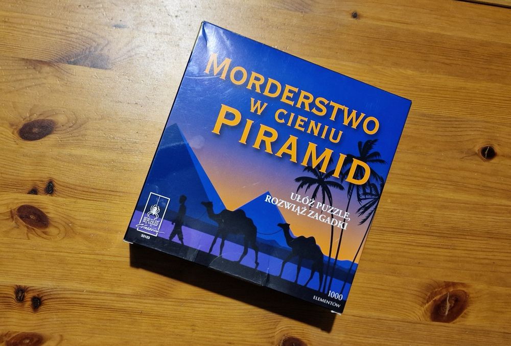 Puzzle 1000 - Morderstwo w Cieniu Piramid