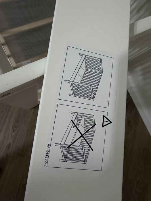 Berço de bebe 60x120cm