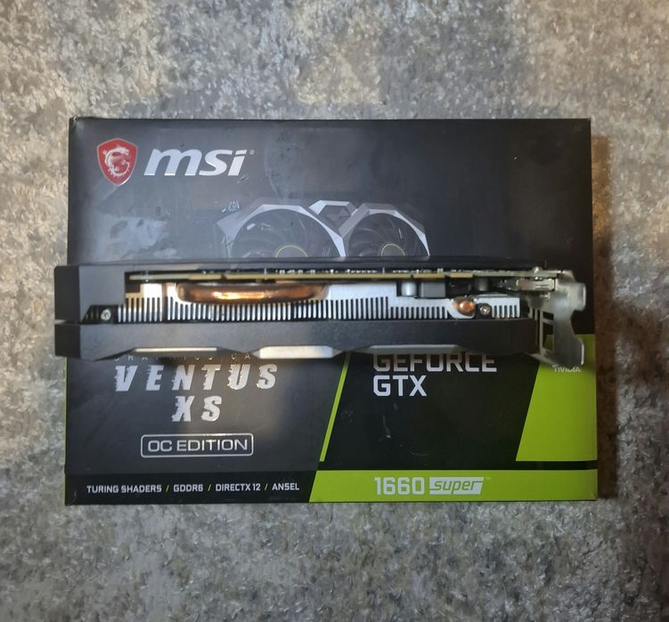 Видеокарта GeForce GTX 1660 super  MSI Ventus XS OC