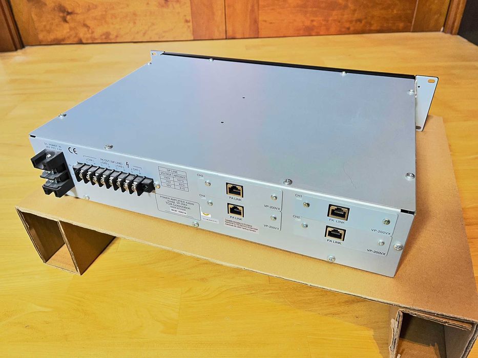 Wzmacniacz DSO TOA Ambient Venas 4x60W