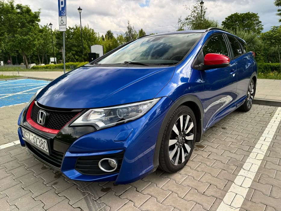 Honda Civic Salon Polska, zadbany, serwisowany na bieżąco, Rally Red