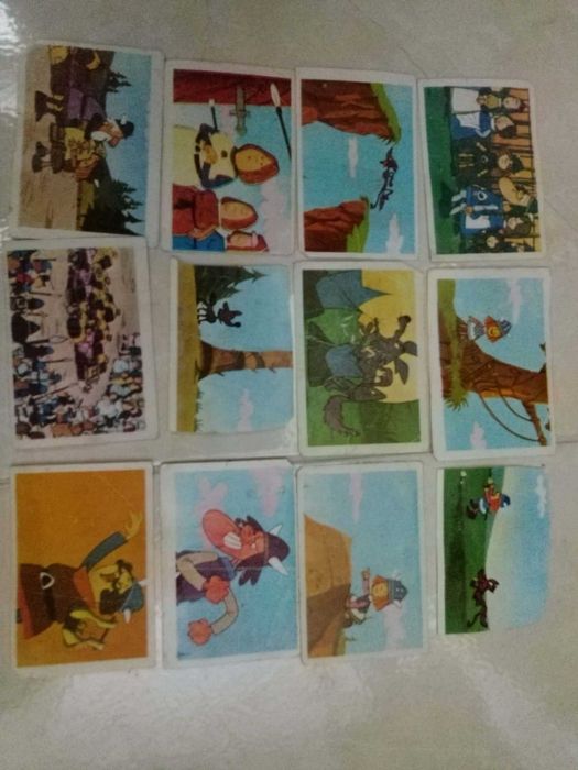 cromos do viking notas bandeiras antigos