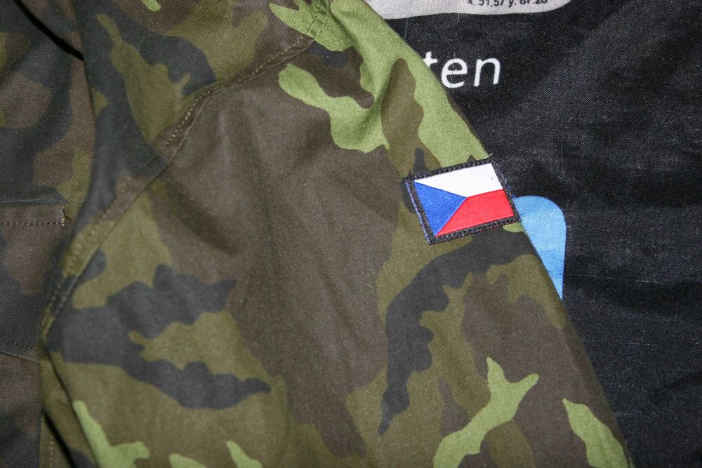 Військова сорочка чеської армії Czech Army M95 Woodland Camo Combat