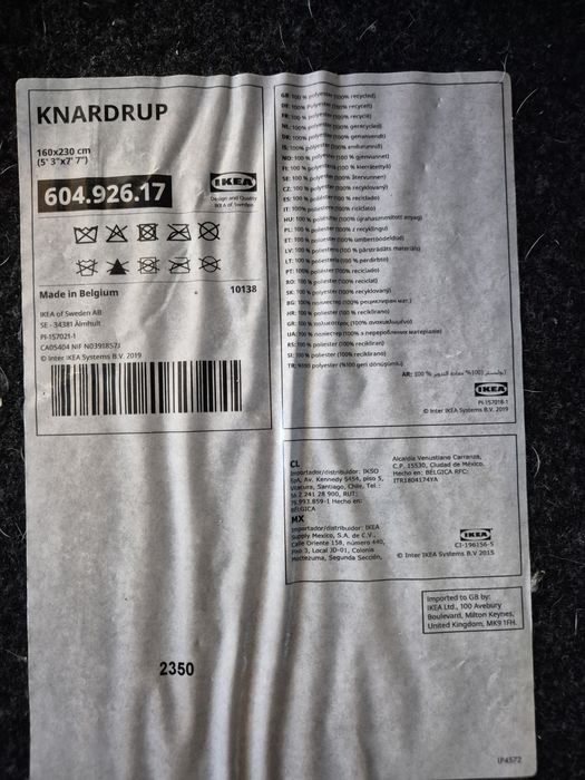 Dywan IKEA 160x230