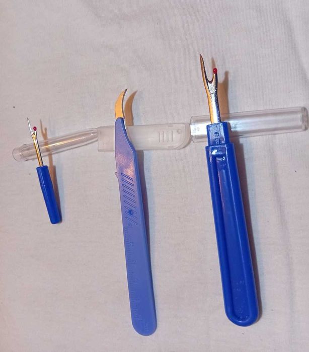 Abre-casas cortador bisturi para tecido bordado, costureira