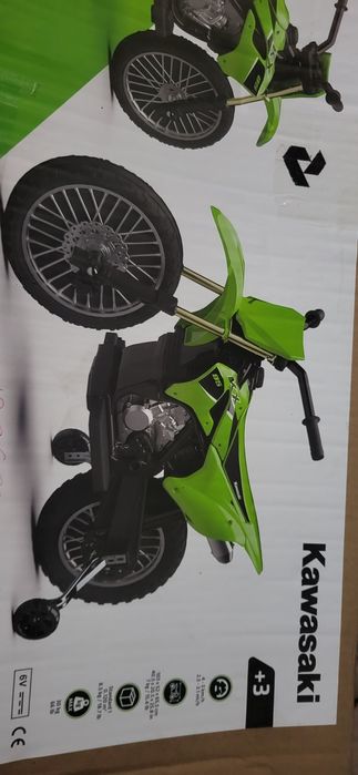 Mota bateria kawasaki nova em caixa