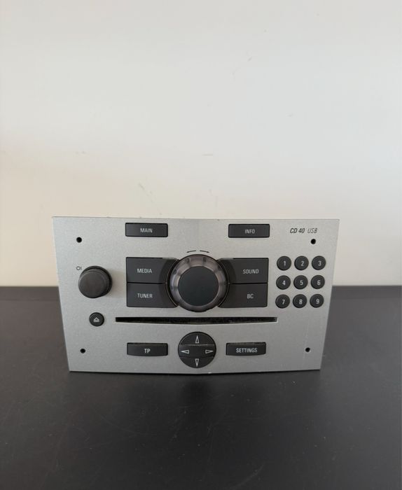 Radio CD 40 USB AUX Opel Astra H, Corsa D, Zafira C, Tigra B