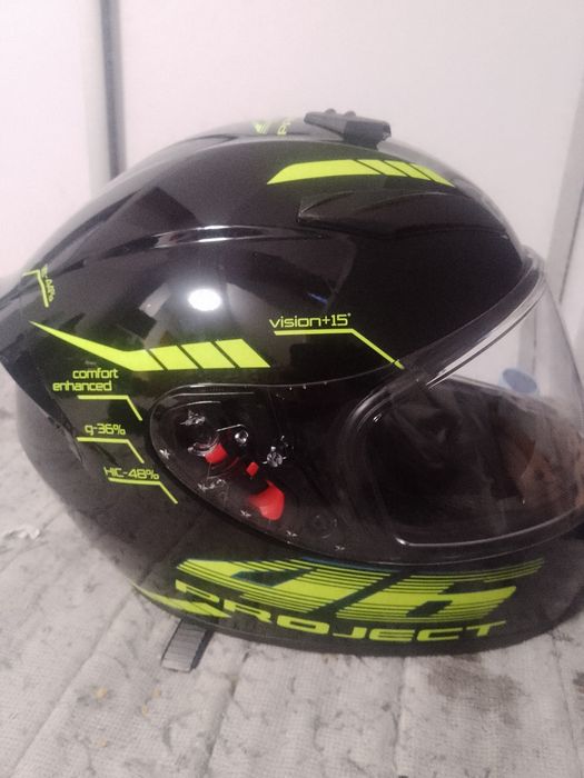 Kask full face .