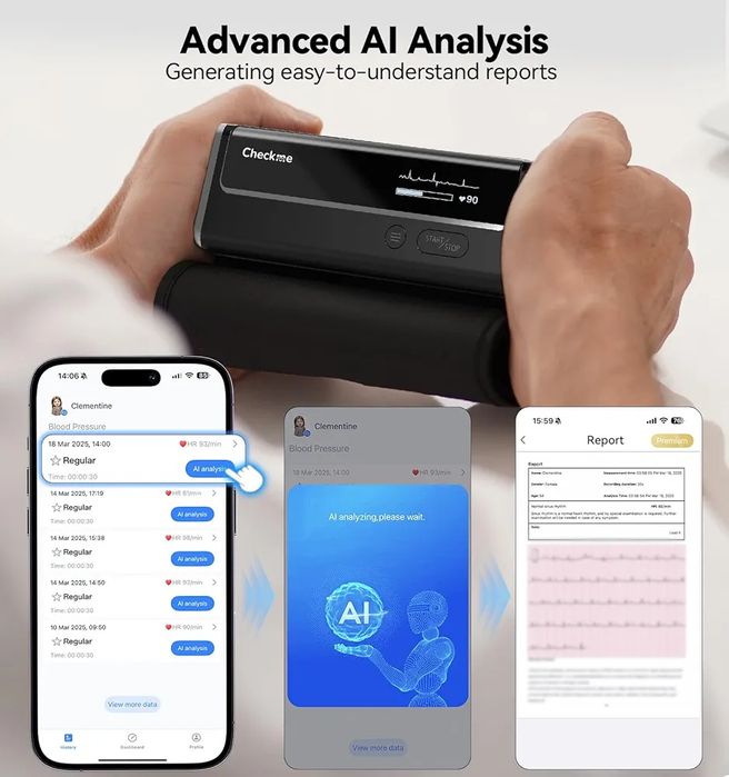 Тонометр Checkme BP2 Connect with ECG
