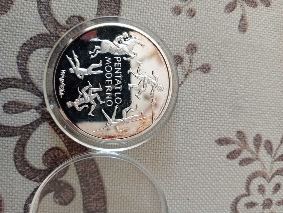 Medalhas da XXIII olimpíada de Los Angeles em Prata