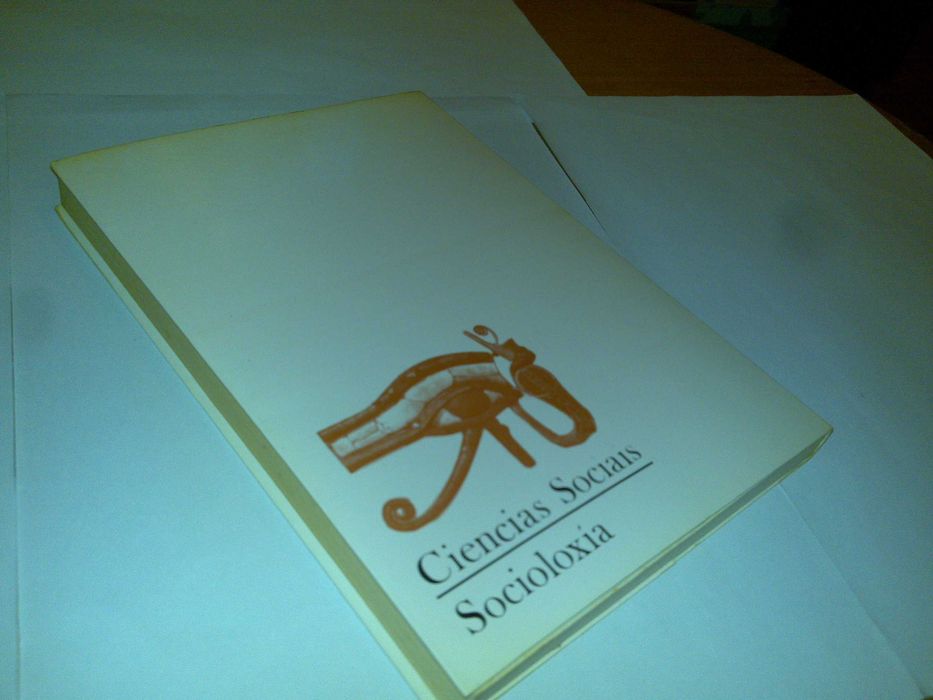 as fontes da socioloxía (xulio cabrera varela) 1ª edición 1987 livro