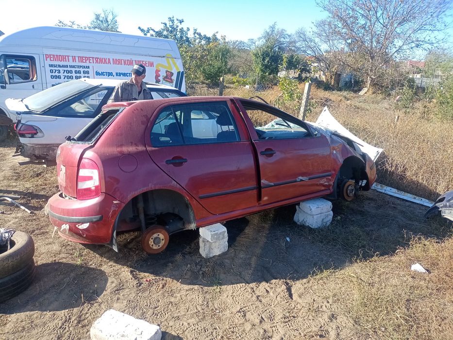 Шкода Фабия двигатель 1.2 12v бензин, мкпп разборка