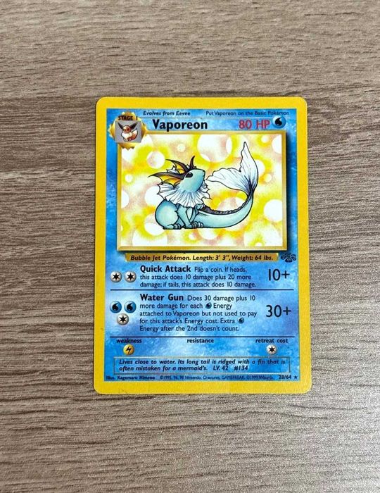 Jungle Cartas Originais Pokémon TCG WOTC