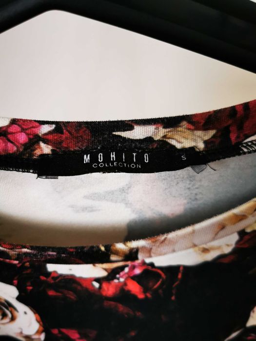 Damska bluza w kwiaty kwiatki Mohito S 36