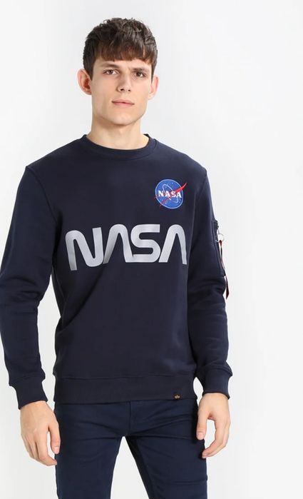 Свитшот Alpha Industries NASA 146/152 рост  (12-15лет)