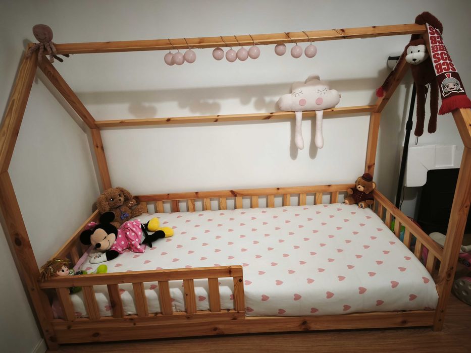 Cama Montessori com colchão